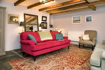As with the rest of Kear Cottage the lounge is simply gorgeous