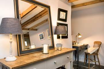 The cottage is beautifully furnished throughout
