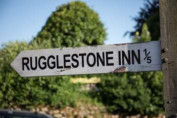The Rugglestone Inn is an award-winning pub and restaurant and is only minutes away from your front door.