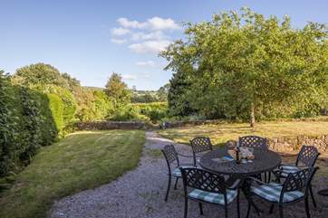 The views over Dartmoor from your garden and patio-area are stunning.