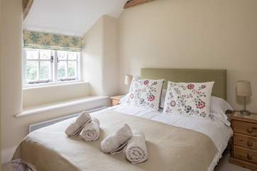 Bedroom 2 is really inviting.