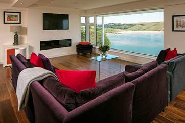 A spectacular panoramic view can be enjoyed from inside too.