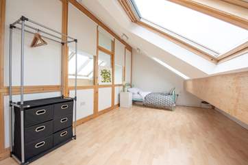 The second floor single bedroom/snug.