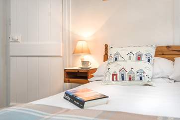 The double bedroom is at the front of the apartment.