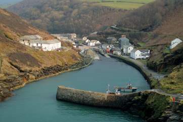 The pretty village of Boscastle- explore the harbour, visit the pottery or take a hike along the coastal footpath.
