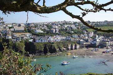The pretty harbourside village of Port Isaac.