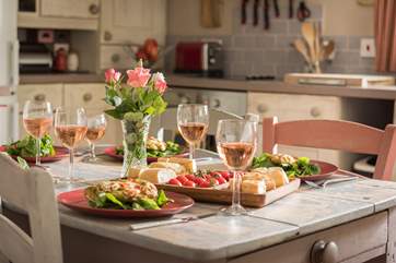Lunch is served.