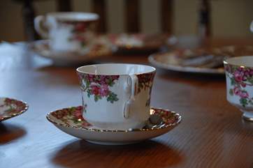 Time for tea.