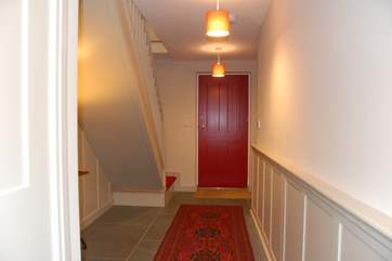 The ground floor entrance hall.