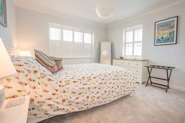 The master bedroom...