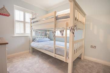 The bunk bedroom, perfect for the little ones