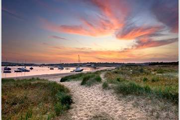 A great spot to watch the sun go down after a busy day
