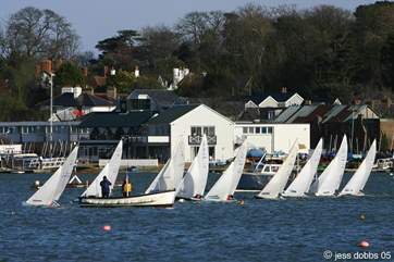 Bembridge Harbour, a hive of sailing activity