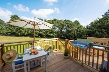 Breakfast al fresco!