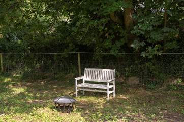There is a fire-pit provided in the meadow for your use.