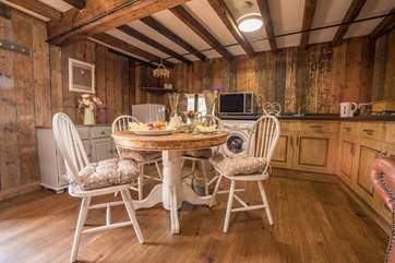 Beautifully restored by the owner, the most charming of barns