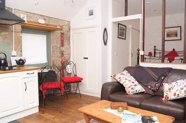 Open plan living.