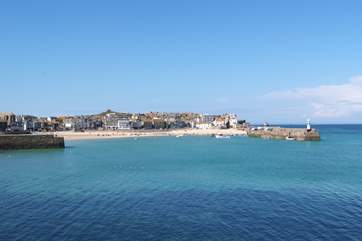 St Ives bay.