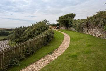 Follow the yellow stone path to another little piece of heaven.