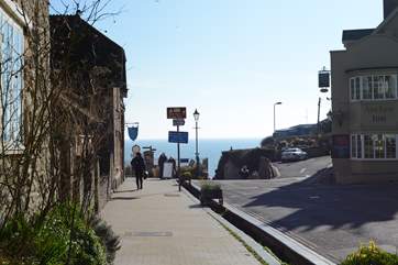The charming vilage of Beer with a great choice of independent shops, cafes, restaruants and pubs.