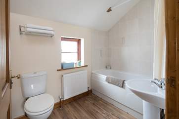The en suite to bedroom two.