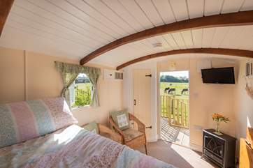 Inside, the wagon is light, airy and surprisingly spacious.