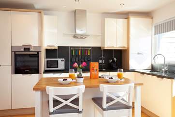 The owners have provided everything you shall need should you wish to cook up a storm for your family or friends.