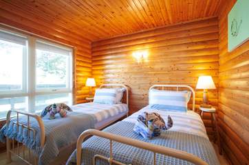 With the wonderful smell of wood, you will drift into the most peaceful night's sleep.