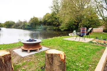 This idyllic rural retreat even has its very own lake, full of cold-water fish (i.e. carp) - the owners are happy for you to bring a fishing rod.