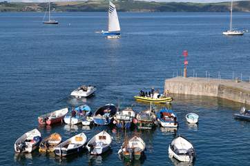 Portscatho Harbour.