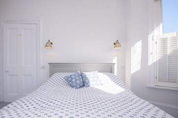 Both double bedrooms are located to the front of the property with large windows so the light floods in
