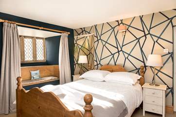Bedroom 1 is located on the ground floor, ideal for those who are less mobile or require a little more privacy