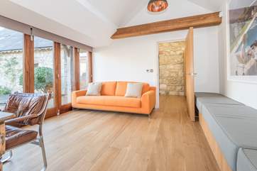The snug is a great place if you need some peace and quite, or for the little ones to use as a playroom