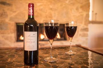 ...don't forget the wine!