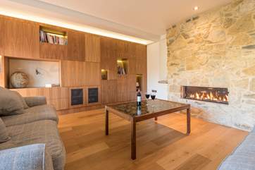With luxury soft seating and cleverly designed cupboards hiding away the television, sit back and enjoy a movie of your choice...