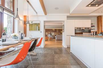 With large windows overlooking the garden you can watch the children play whilst the grown ups entertain