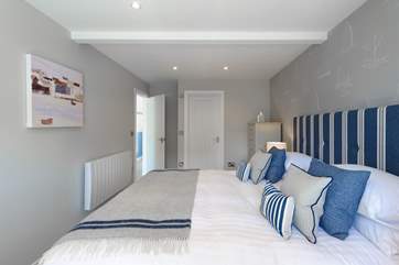 An example of one of the luxurious bedrooms.
