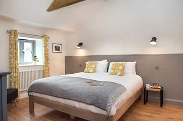 The gorgeous bedroom.