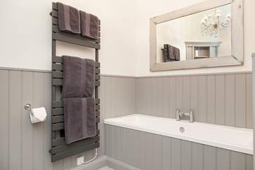 ...but also a bath for those who want to enjoy a long relaxing soak