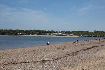 The beach is just a ten minute walk away, a popular spot for swimming with a great beachside cafe.