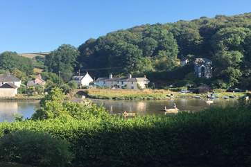 The view across the creek - simply stunning.