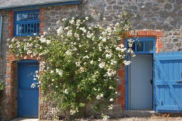 Step inside this pretty hayloft and prepared to be wowed!
