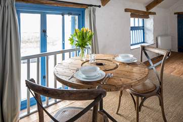 Enjoying a spot of good food in this beautiful spot is a real treat.