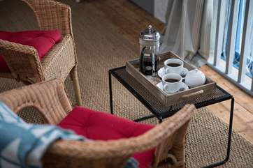 Enjoy your morning coffee with a view, splendid!