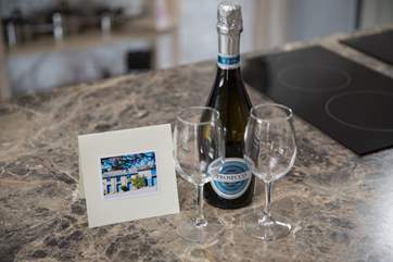 Count me in for a glass of complimentary fizz.