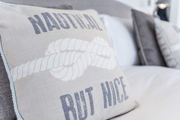 This bedroom not only offers a balcony, but its very own dressing-room