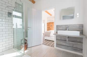 This 'Jack and Jill' shower-room is shared with both first floor double bedrooms