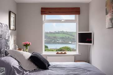 Enjoy the view from bed with your morning coffee.