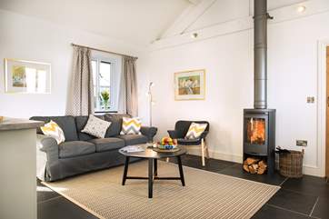 Plenty of room to unwind and relax.
