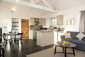 The high-vaulted ceilings provide a real sense of space.